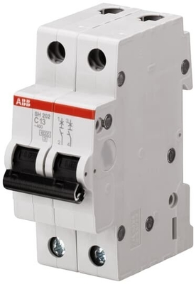 SH202-C2 Disjoncteur miniature 2P C 4 A BCD courbe C Convient pour diverses applications