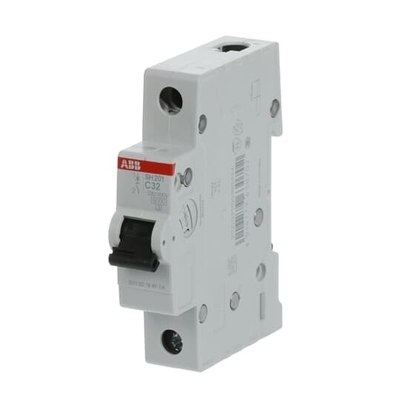 MCB SH201-C32 Disjoncteur miniature 1P 32A Adapté à diverses applications