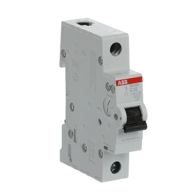 MCB SH201-C32 Disjoncteur miniature 1P 32A Adapté à diverses applications