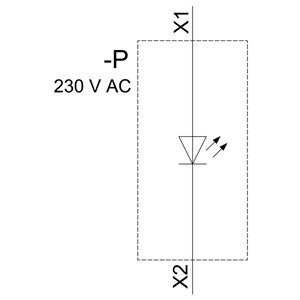 PLC 3SU1401-1BF20-1AA0 Module LED SIRIUS ACT avec montage avant et terminal à vis