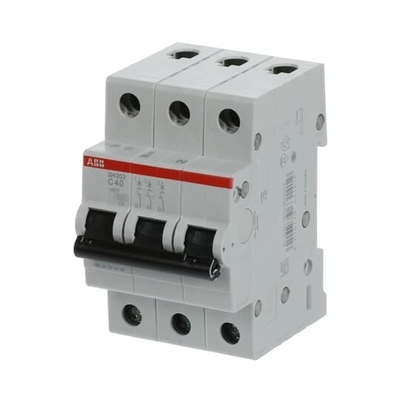 3P miniature disjoncteur SH203-C40 fréquence nominale Hz 50 tension nominale 220 40 A