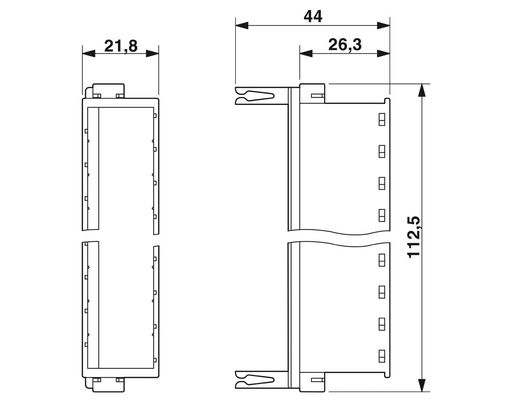 Applications industrielles 2838610 CTM 10-MAG Modèle à deux pôles