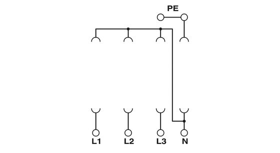 VAL-MS/3 1-BE Base de protection contre les surtensions de type 2 avec 1 pôle et tension nominale 2838885