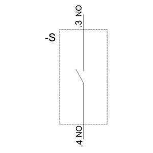 PLC 3SU1500-1AA10-1BA0 Plastique à 3 endroits un terminal à vis 1NO SIRIUS