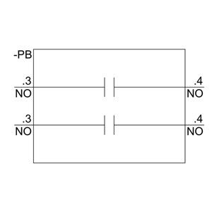 3 endroits A détenteur et module SIRIUS ACT en plastique 2NO terminal à vis 3SU1500-1AA10-1NA0