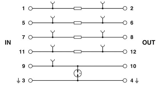 2839224 PT 2X2 F-BE Protecteur contre les surtensions de type 2 Base 1 pôle Parfait pour vos besoins