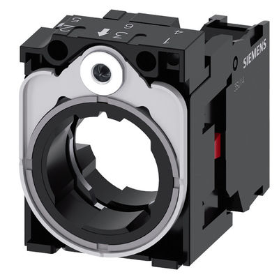 3SU1550-1AA10-1CA0 SIRIUS ACT Porteur et module métallique plastique universel 3 places un terminal à vis 1NC