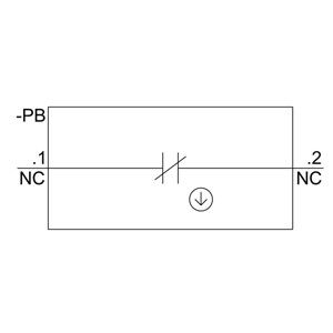 3SU1550-1AA10-1CA0 SIRIUS ACT Porteur et module métallique plastique universel 3 places un terminal à vis 1NC