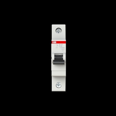 BCD courbe C MCB SH201-C63 Disjoncteur miniature 1P 63 A Capacité de rupture