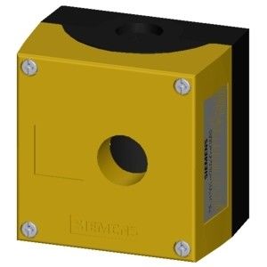 PLC 3SU1801-0AA00-0AB2 22 mm Partie supérieure ronde Enveloppe jaune pour appareils de commande 22 mm