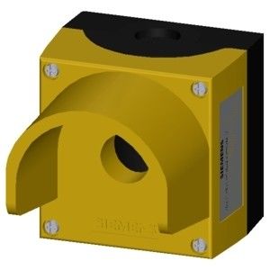 PLC 3SU1801-0AA00-0AC2 22 mm boîtier jaune rond pour les dispositifs de commande et un point de commande