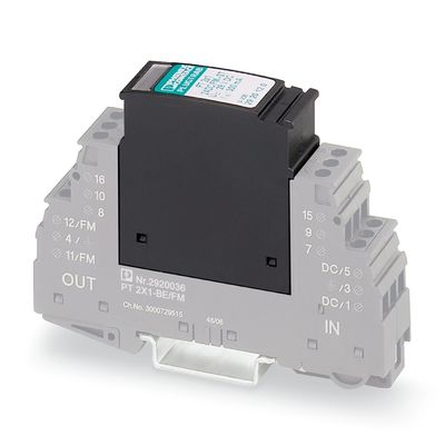 5DC-ST prise de protection contre les surtensions 2856061 PT 2X1- Voltage nominal 5 V CC Nombre de pôle 4