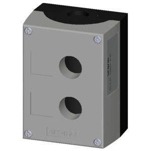 PLC 3SU1802-0AA00-0AB1 Emballage gris SIRIUS ACT pour les points de commande en plastique de surface 2