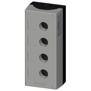 4 Points de commande SIRIUS ACT Enveloppes pour PLC de surface 3SU1804-0AA00-0AB1 en plastique