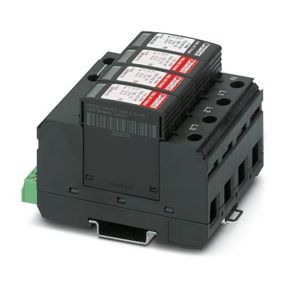 VAL-MS 320/3 1/FM-UD Protecteur contre les surtensions de type 2 avec 4 pôles et 320 V de tension nominale CA