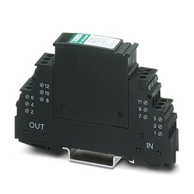 2858014 PT 4X1-48DC-ST prise de protection contre les surtensions pour les applications industrielles à courant continu de 48 V