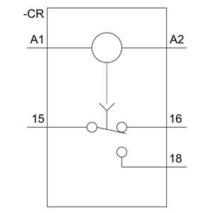 PLC 7PV1540-1AW30 Relais de chronométrage Relais de temps avec 82,00 x 90,00 x 22,00 mm Taille et charge de contact