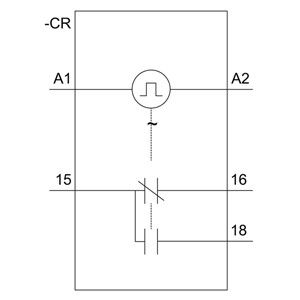82.00 x 93.00 x 22.00MM PLC 7PV1558-1AW30 relais de chronométrage relais de temps pour dans PROTECTIVE