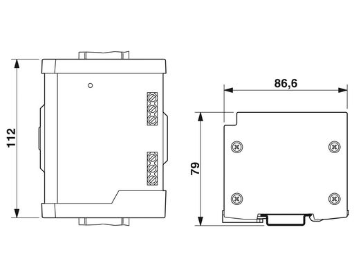 Dispositif de protection contre les surtensions par filtre EMC SFP 1-20/230AC pour système de protection électrique