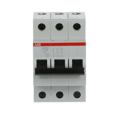 MCB SH203-C32 Disjoncteur miniature 3P C 32A Voltage nominal 220