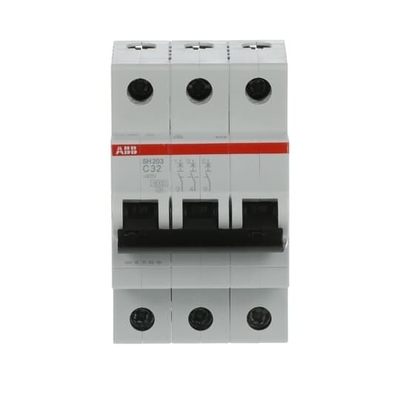 MCB SH203-C32 Disjoncteur miniature 3P C 32A Voltage nominal 220