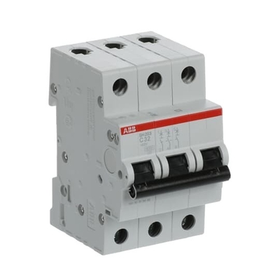 MCB SH203-C32 Disjoncteur miniature 3P C 32A Voltage nominal 220