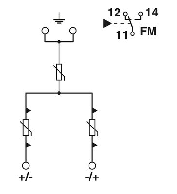 2905640 VAL-MB-T2 1500DC-PV/2 V-FM Protecteur contre les surtensions de type 2 4 pôles avec et Performance