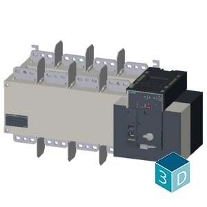 1600A 4 pôles ATSE PLC 3KC8454-0HA22-0GA3 pour équipement de commutation de transfert de dispositifs de base