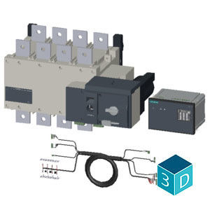 PLC 3KC7446-0EA22-0CA3 Équipement de commutation de transfert automatique pour les transferts de puissance sécurisés