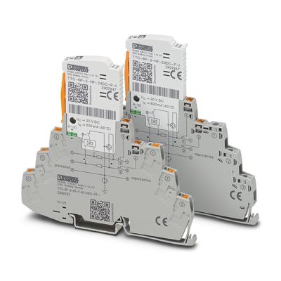 TTC-6P-3-HF-F-M-12DC-PT-I Protecteur contre les surtensions de qualité industrielle 12V DC Voltage 2 pôles
