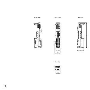 Le système d'exploitation de l'unité de base SIMATIC ET 200SP BU20-P12 A0 4B PLC avancé 6ES7193-6BP20-0BB1