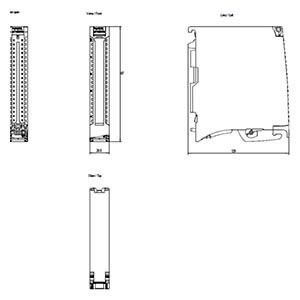 Systèmes de contrôle industriels Module d'entrée analogique 6ES7531-7QD00-0AB0 4 canaux pour le PLC
