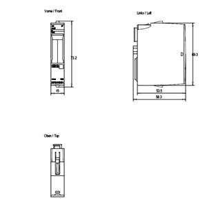6ES7135-6HD00-0BA1 ET 200SP Sortie analogique AQ 4xU/I Norme avec configuration flexible