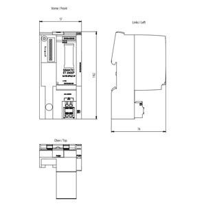 PLC 6ES7155-6AU01-0CN0 ET 200SP IM155-6 PN HF incl. module serveur pour le fonctionnement à grande vitesse