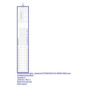 Pour une intégration transparente, la base de données de Siemens 6ES7193-6BP00-0BU0 ET 200SP BaseUnit BU20-P16 A0 2B U0