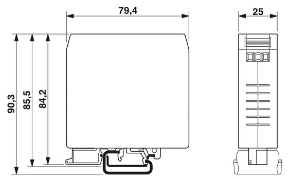 Contact Phoenix NEF 1-3 Filtre électromagnétique 50 Hz 60 Hz pour un meilleur contrôle du bruit