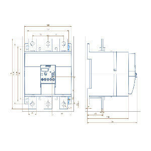 350-500A Taille S12 3RU5176-5HB1 CT Relais de surcharge pour montage unique