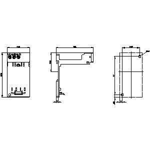 PLC 3RU6916-3AA01 Support de borne pour assemblage autonome C-Varia S00 borne à vis