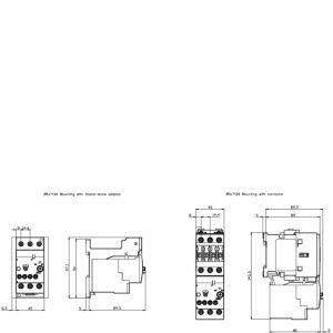 Relé de surcharge scellé 3RU7126-1DB0 3RU7 Taille S0 pour la protection
