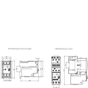 Relais de tension théorique de protection 3RU7136-4EB0 de taille S2 pour les applications industrielles