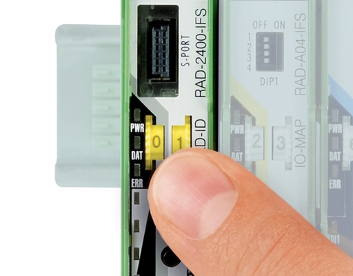 Module sans fil de contact RAD-2400-IFS Phoenix Communication sans fil pour une protection IP20