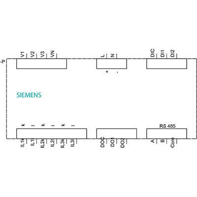7KM3120-0BA01-1DA0 Appareil de mesure Compteur de puissance standard pour une surveillance précise de la puissance