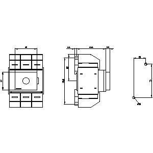 3KD0330-2LG20-3 Commutateur de déconnexion de dispositifs de base pour les applications haute tension