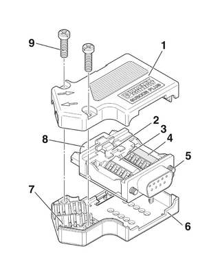 2708999 SUBCON-PLUS-CAN/SC2 Phoenix Contact D-SUB connecteur de bus pour une installation facile