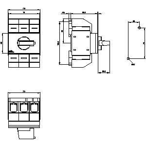 PLC 3KD0632-2LG20-3 Dispositifs de base déconnectant l'arbre du commutateur avec une technologie avancée