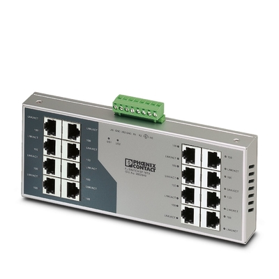 Niveau de protection IP20 16TX FL SWITCH SF Commutateur Ethernet industriel par contact Phoenix