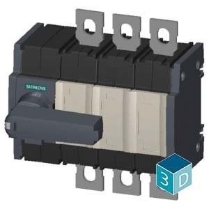 PLC 3KD3632-0NE10-0 Déconnecteurs de commutateur d'arbre pour SENTRON jusqu'à 1600 A