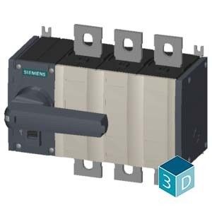 SENTRON 3KD jusqu'à 1600 A PLC 3KD4232-0PE10-0 Appareils de base Déconnecteurs de commutateur d'arbre