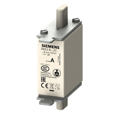 PLC 3NA3814-2C LV HRC Fuse Link GL/GG avec indicateur avant Taille 000 Facile à installer