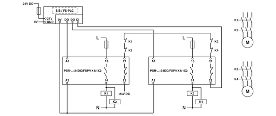 Le répéteur d'accouplement de contact Phoenix compact 2981978 PSR-SCP-24DC/FSP/1X1/1X2 17.5*114.5*99MM